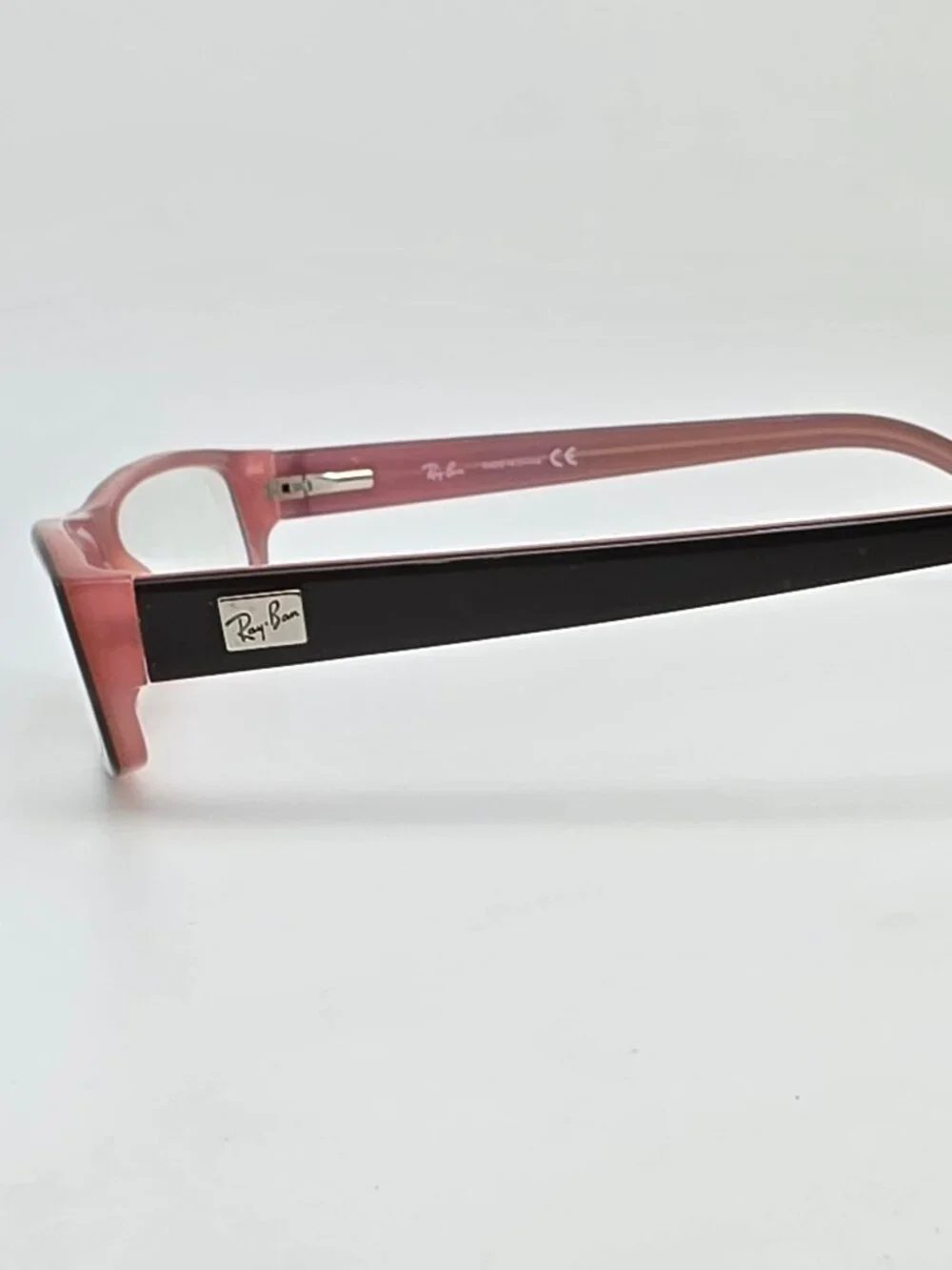 Ray-Ban RB5127 2296 Dark Grey on Pink Kids Eyeglasses Frame w Flexhinge and Case